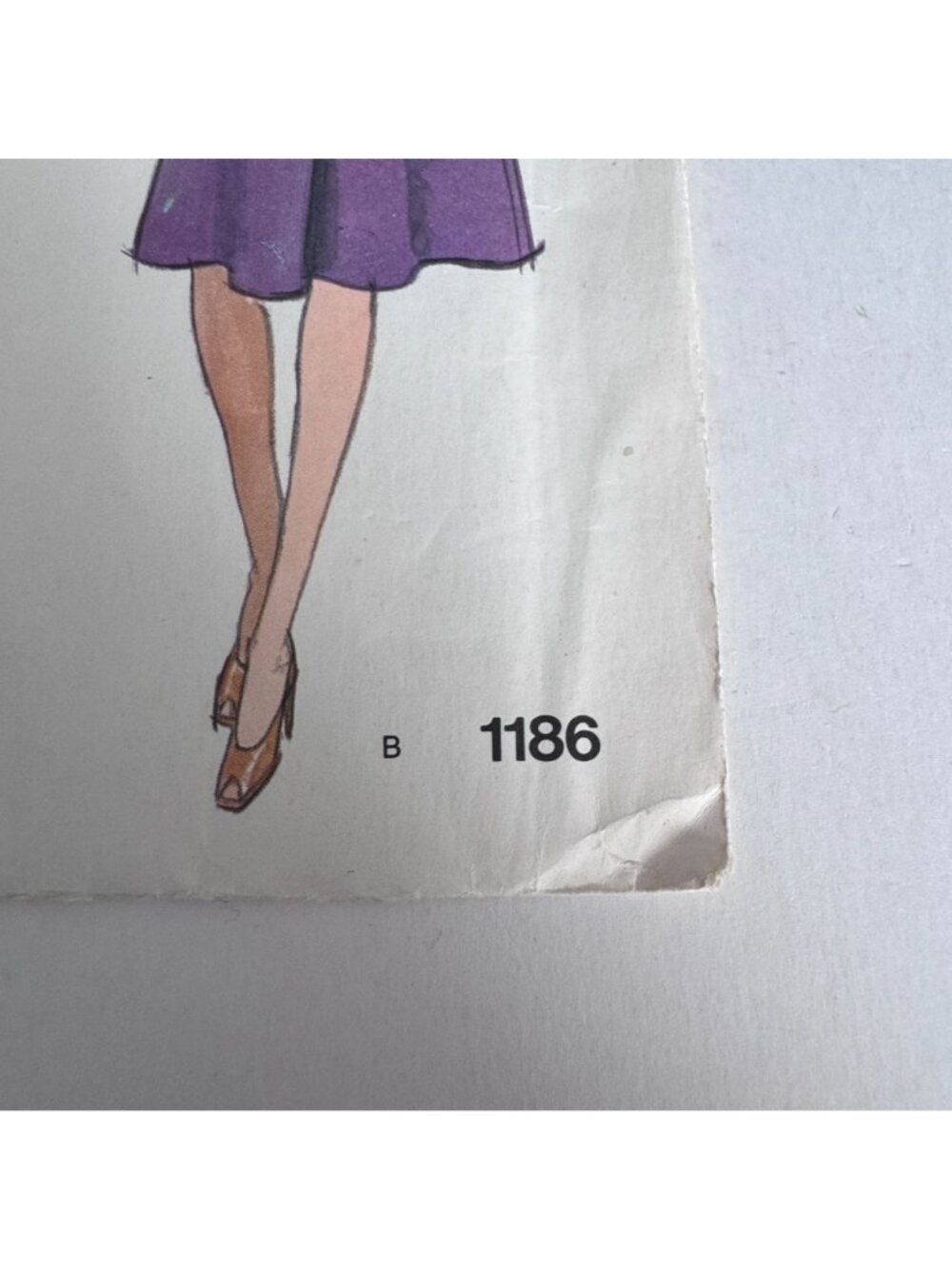 Vogue Americana Sewing Pattern 1186 Teal Traina Coat Dress 1970s A-Line Size 10 - Picture 4 of 11
